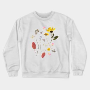 Pressed flowers Crewneck Sweatshirt